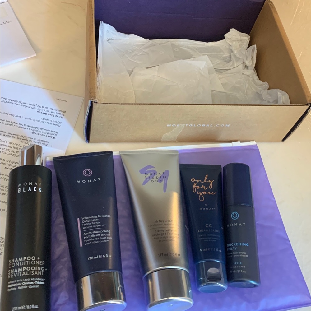 Monat Hair products